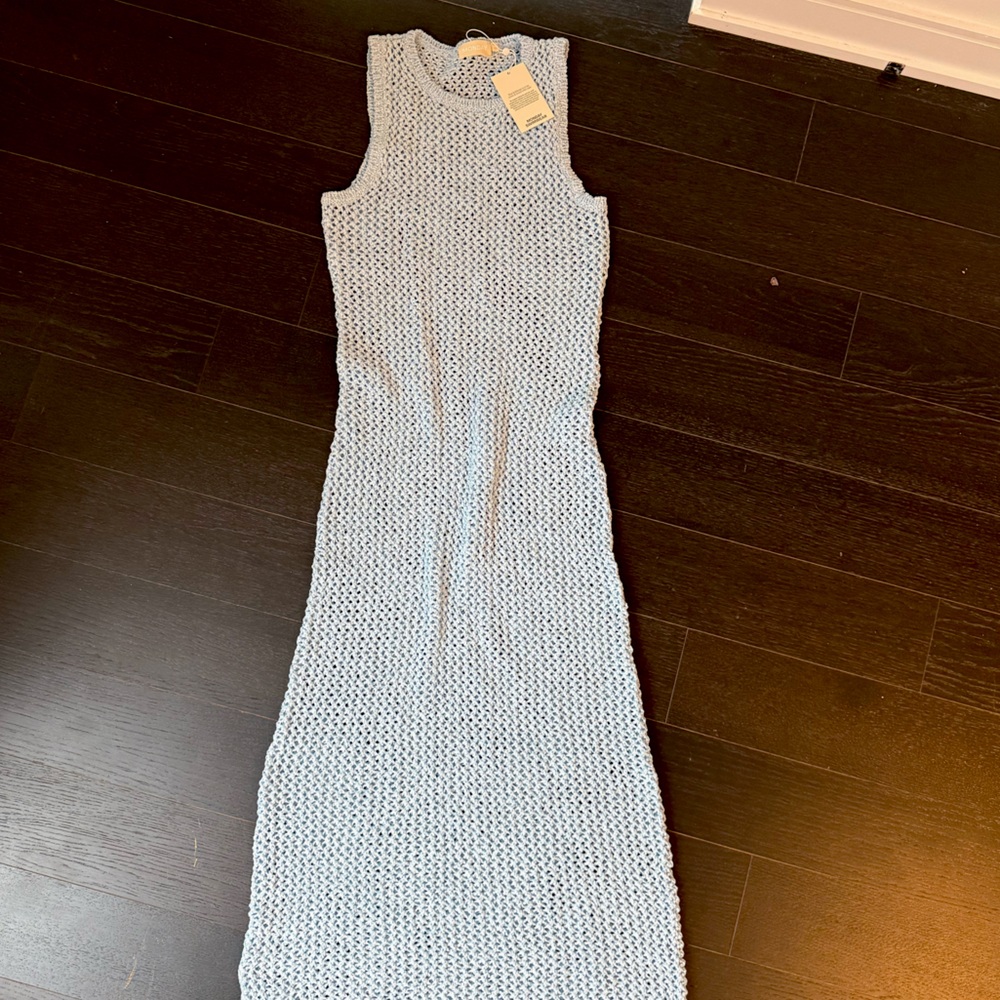 Baby Blue Monday Swim Maxi Coverup / Dress - size medium